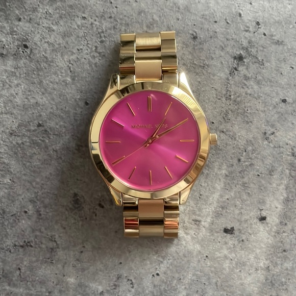 Michael Kors Slim Runway Bracelet Watch - Picture 1 of 10